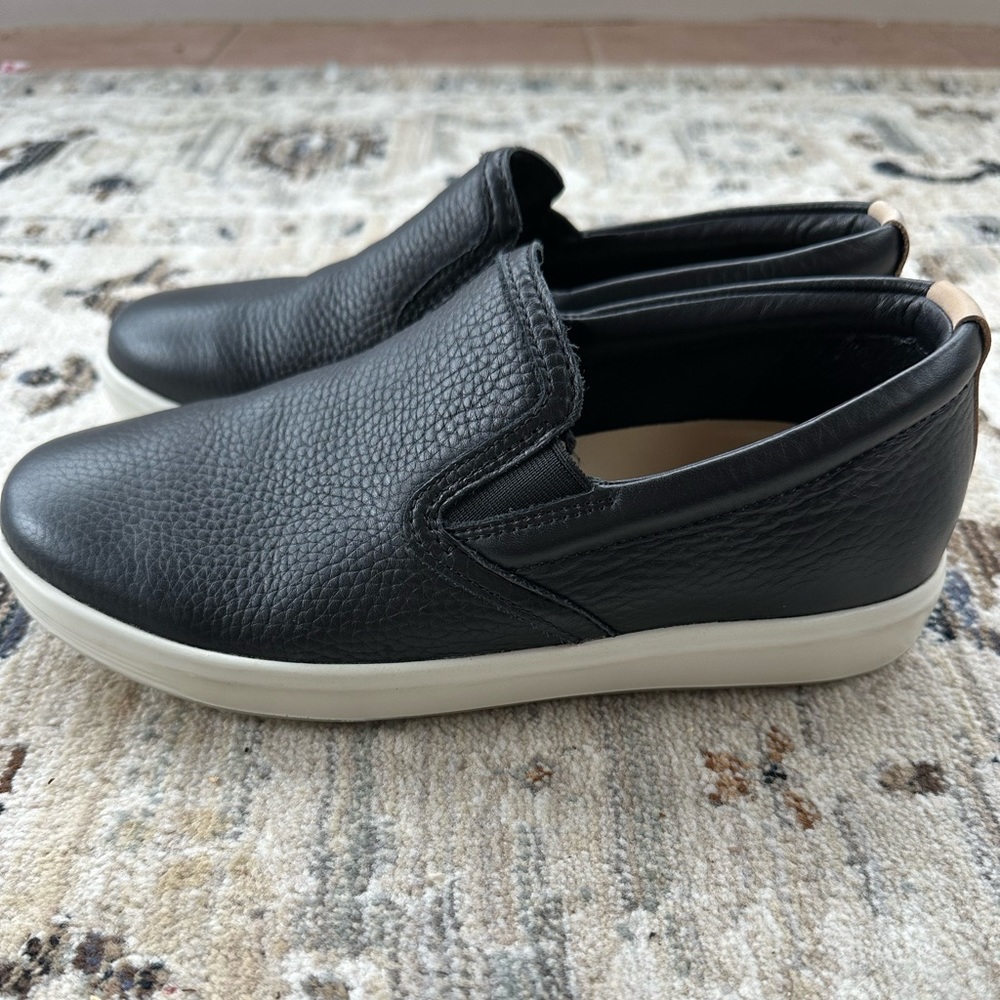 Ecco Leather Slip On